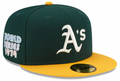 Oakland Athletics Green Classic 1974 World Series Pop Sweat New Era 59Fifty Fitted Hat product image 1, provided for visual