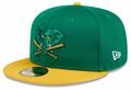 Oakland Athletics New Era Green 2024 Batting Practice 59FIFTY Fitted Hat for Men product image 1, provided for visual
