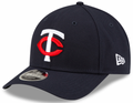 Minnesota Twins Navy New Era Player Replica M-Crown 9FORTY Adjustable Hat product image 1, provided for visual reference and
