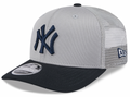 New York Yankees New Era Gray/Navy 2025 Spring Training 9SEVENTY Road Trucker Hat product image 1, provided for visual