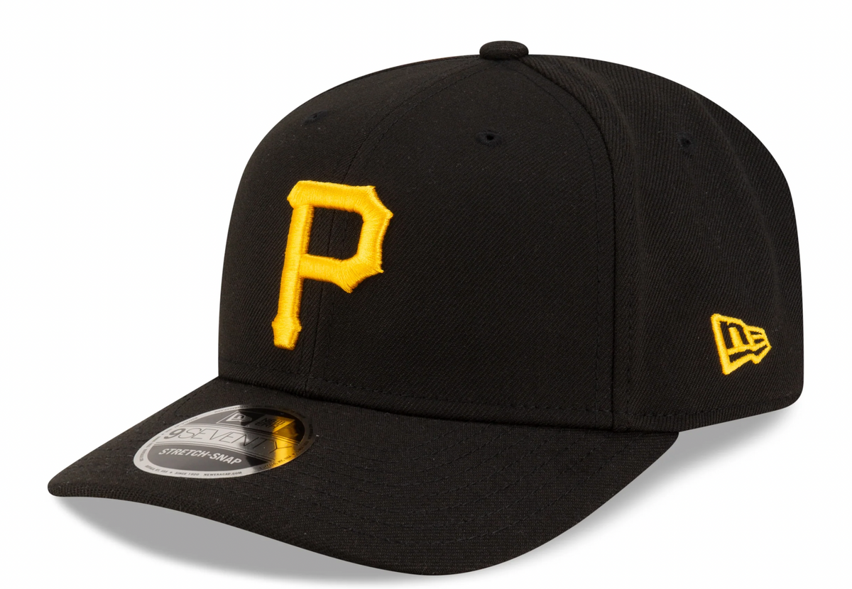 Pittsburgh Pirates Black New Era Player Replica 9SEVENTY Stretch Snap Adjustable Hat product image 1, provided for visual