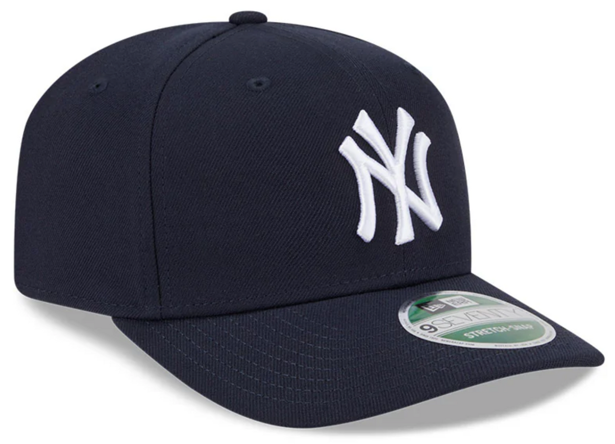 New York Yankes Navy New Era Player Replica 9SEVENTY Stretch Snap Adjustable Hat product image 3, provided for visual