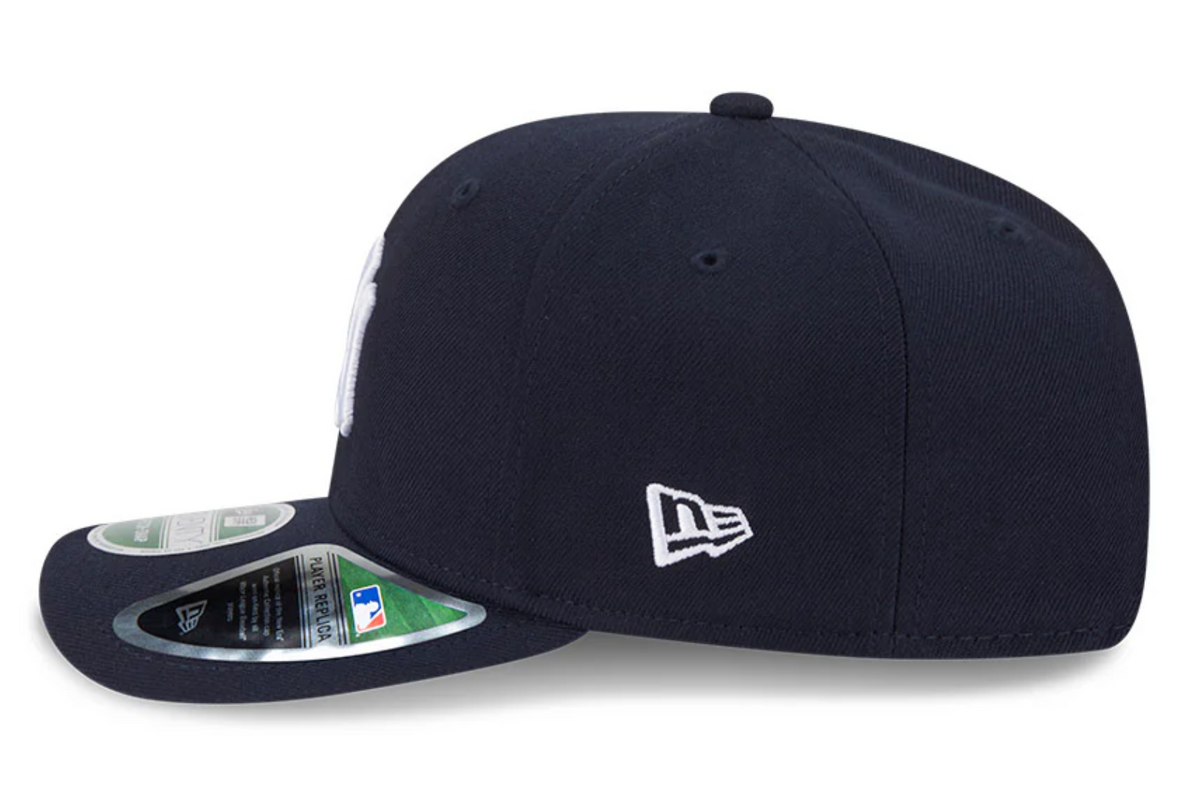 New York Yankes Navy New Era Player Replica 9SEVENTY Stretch Snap Adjustable Hat product image 5, provided for visual