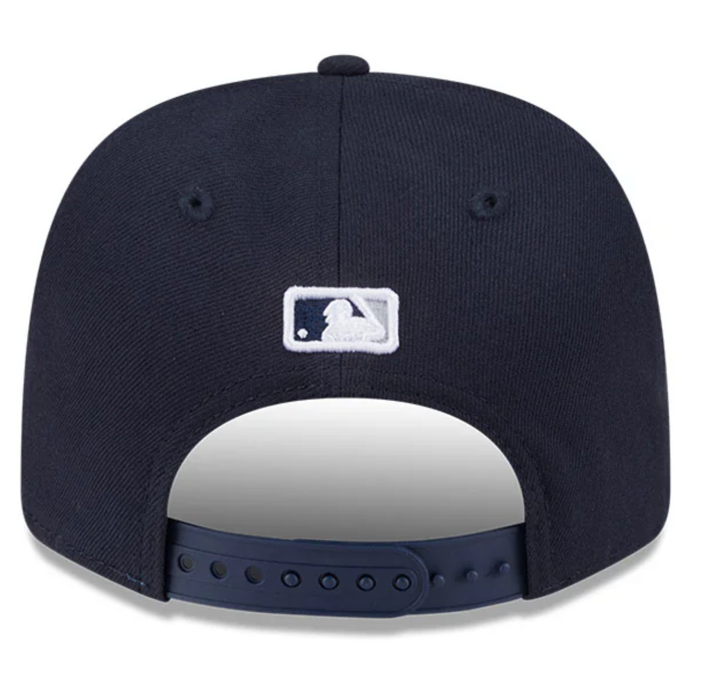 New York Yankes Navy New Era Player Replica 9SEVENTY Stretch Snap Adjustable Hat product image 4, provided for visual