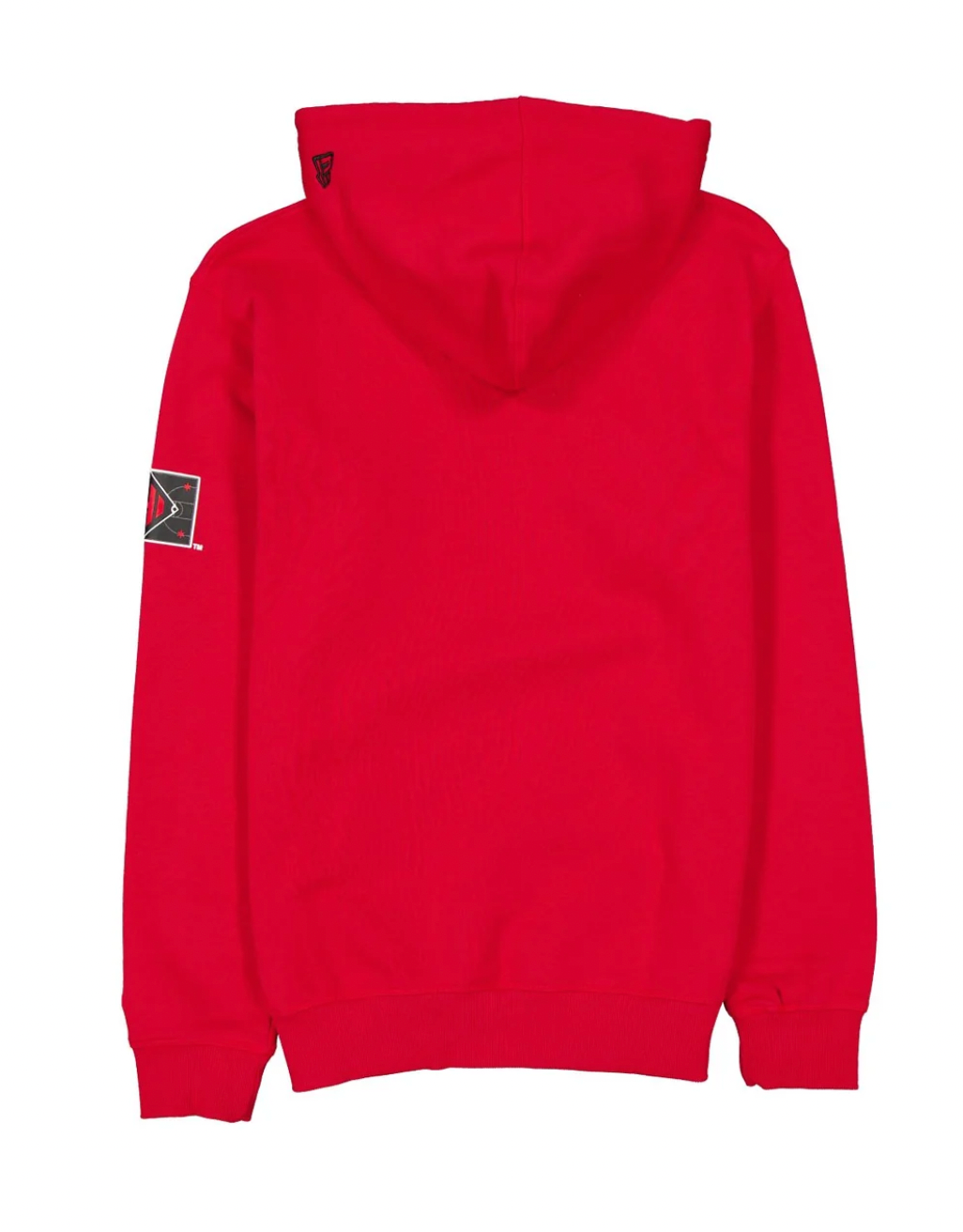 Mens Chicago White Sox New Era 2025 City Connect Red BP Hoodie product image 2, provided for visual reference and product