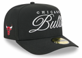 Chicago Bulls New Era Black 2025 NBA Draft A-Frame 59FIFTY Fitted Hat for Men product image 1, provided for visual reference
