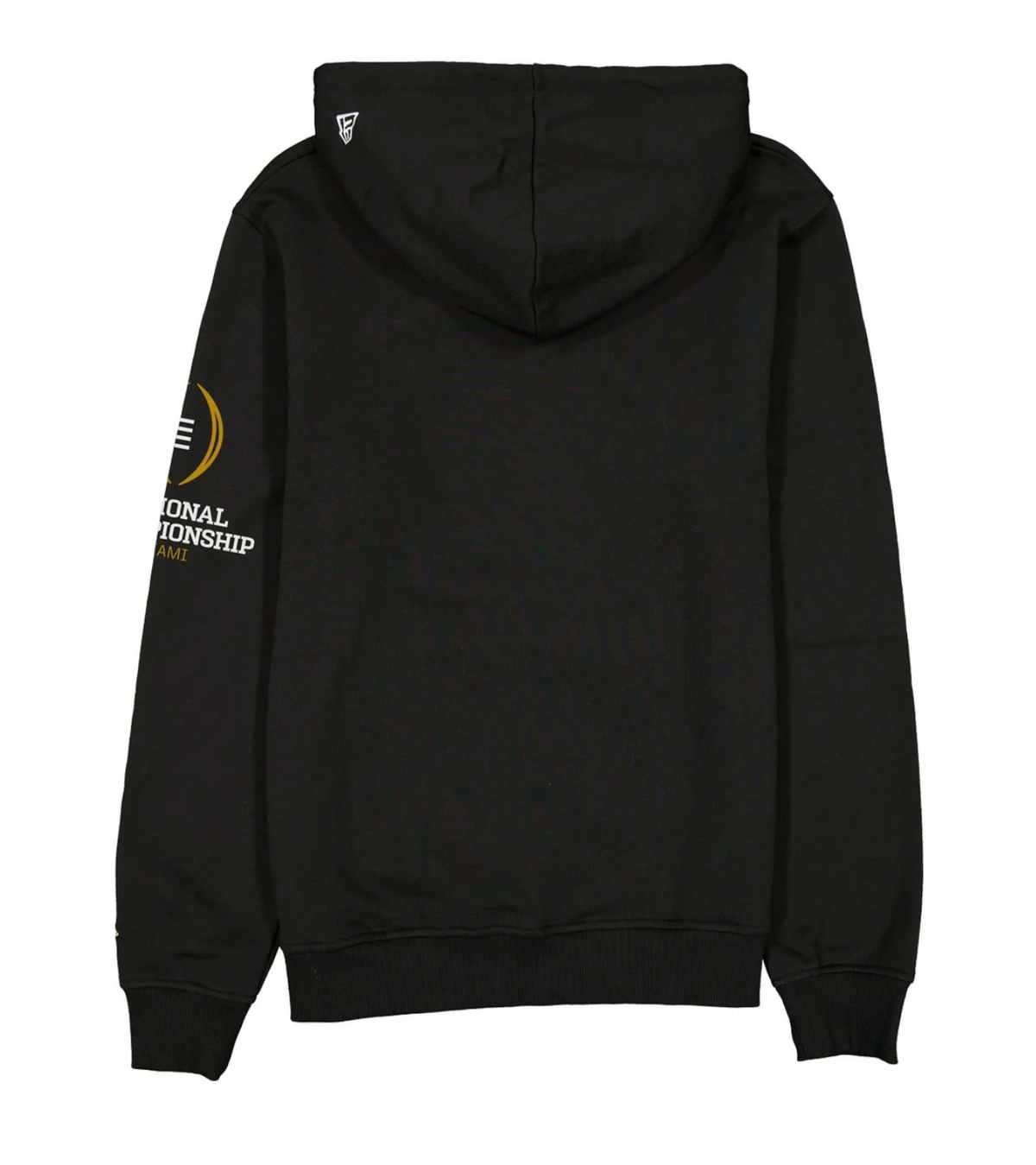 Indiana Hoosiers 2025-26 National Champions Black Hoodie By New Era for Men product image 2, provided for visual reference