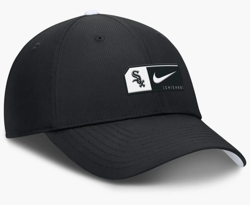 Chicago White Sox Black Nike Club Prime Adjustable Hat product image 3, provided for visual reference and product detail