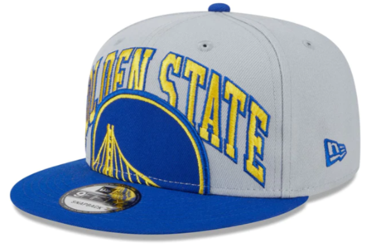 Golden State Warriors 2023 NBA Tip Off Series Gray/Royal 9FIFTY Snapback Adjustable Hat for Men product image 1, provided