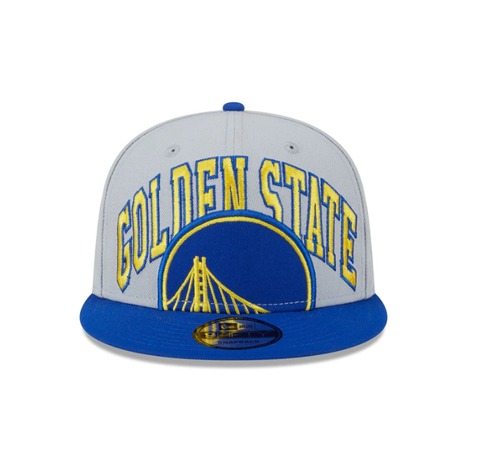 Golden State Warriors 2023 NBA Tip Off Series Gray/Royal 9FIFTY Snapback Adjustable Hat for Men product image 2, provided