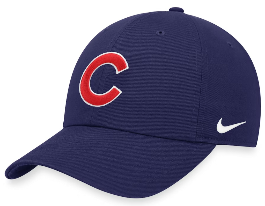 Chicago Cubs Nike Royal Club Adjustable Hat for Men product image 1, provided for visual reference and product detail review