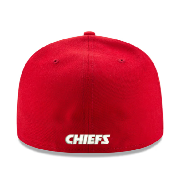 Kansas City Chiefs New Era Red Team Classic Omaha 59FIFTY Fitted Hat product image 2, provided for visual reference and