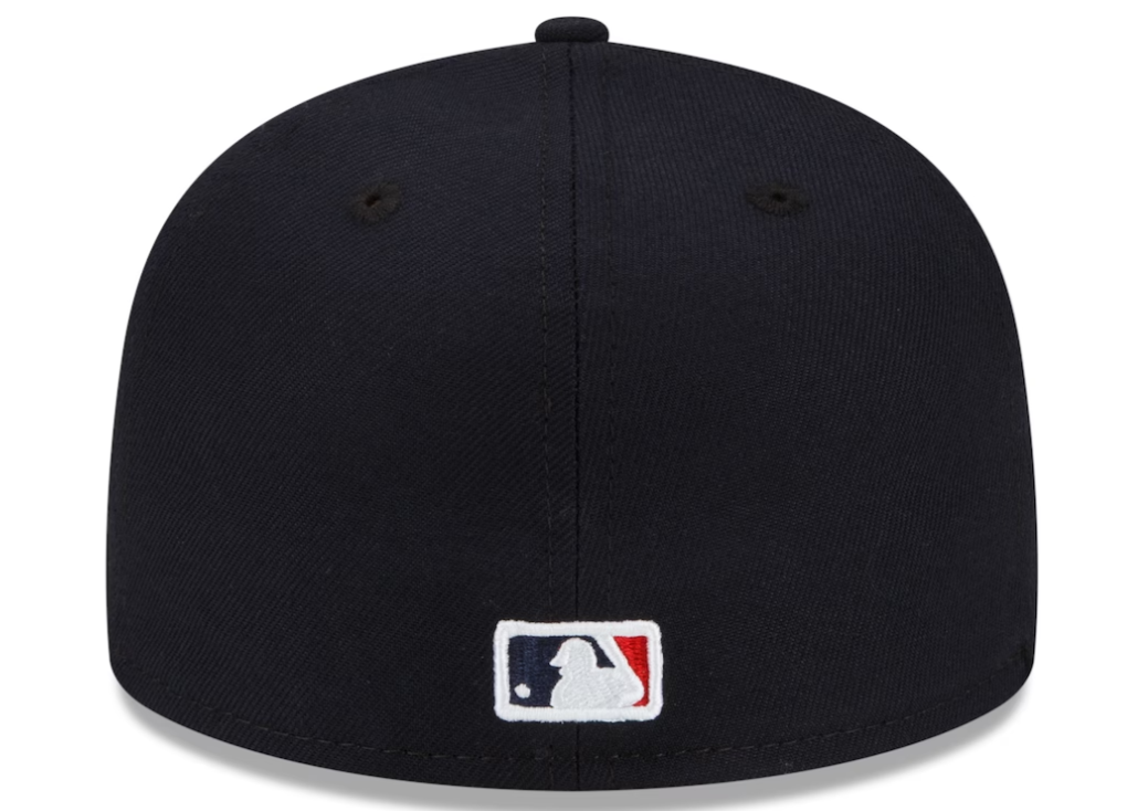 Minnesota Twins New Era Navy Authentic Collection Home 59FIFTY Fitted Hat for Men product image 4, provided for visual