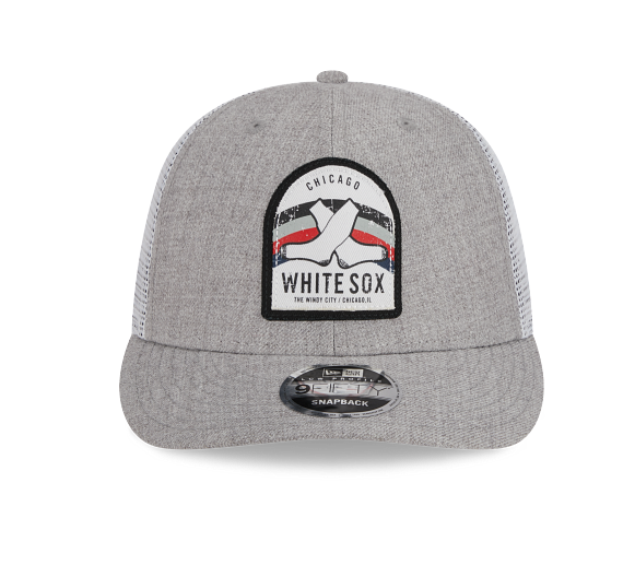 Chicago White Sox Cooperstown Collection New Era Trucker 9FIFTY Low Profile Adjustable Snapback Hat product image 3,