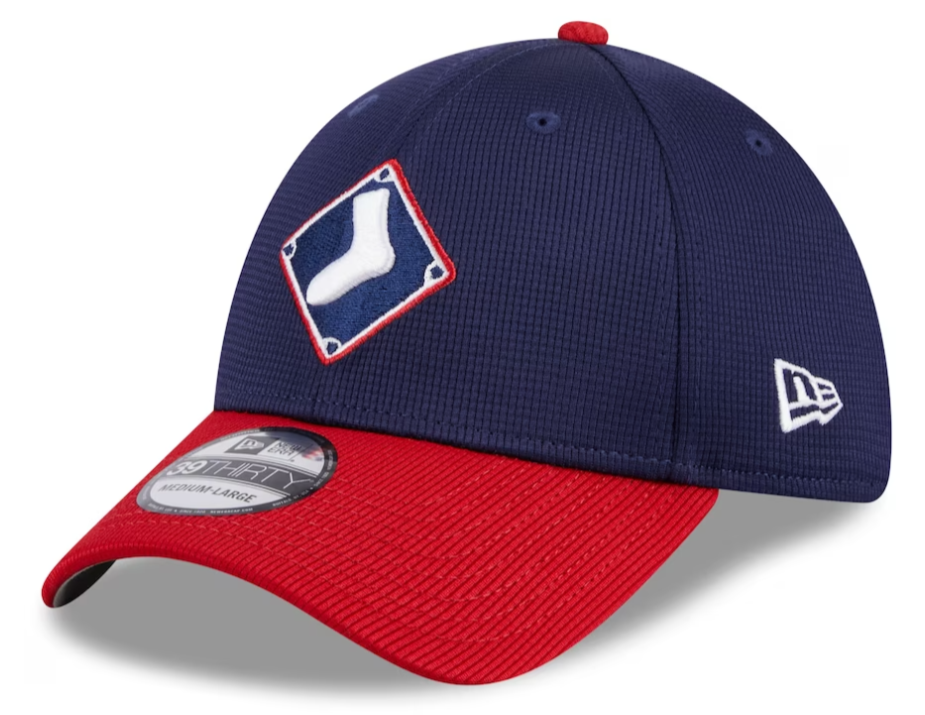 Chicago White Sox New Era Navy 2024 Batting Practice 39THIRTY Flex Hat for Men product image 1, provided for visual