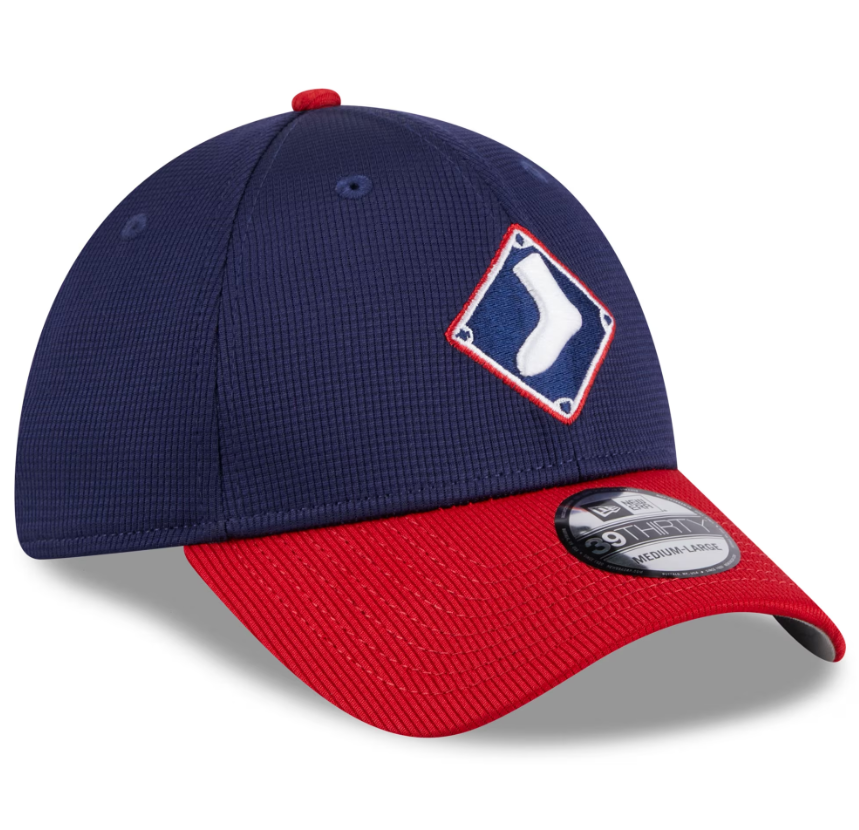 Chicago White Sox New Era Navy 2024 Batting Practice 39THIRTY Flex Hat for Men product image 3, provided for visual