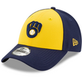 Milwaukee Brewers Alternate The League 9FORTY Adjustable Hat - Navy for Men product image 1, provided for visual reference