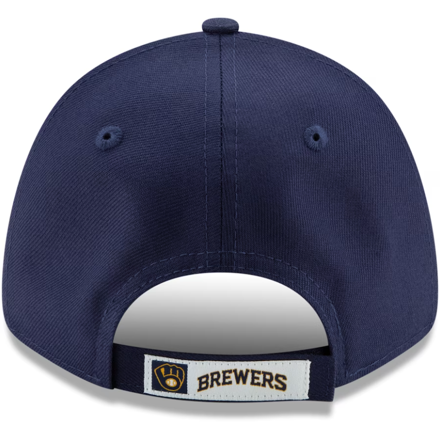 Milwaukee Brewers Alternate The League 9FORTY Adjustable Hat - Navy for Men product image 2, provided for visual reference