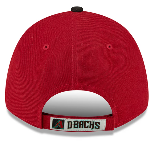 Arizona Diamondbacks New Era Red/Black The League 9FORTY Adjustable Hat for Men product image 2, provided for visual