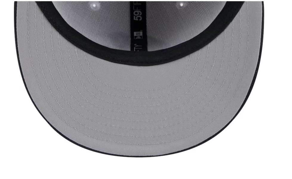 Atlanta Braves New Era White 2024 Batting Practice 59FIFTY Fitted Hat for Men product image 5, provided for visual reference