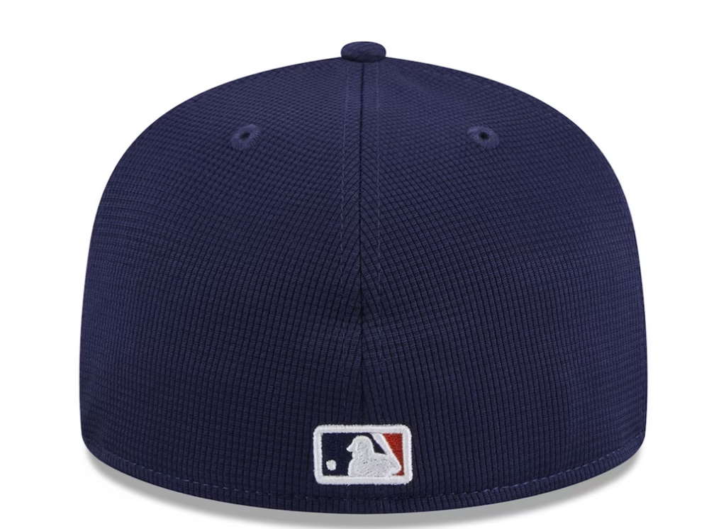 Houston Astros New Era Navy 2024 Batting Practice 59FIFTY Fitted Hat for Men product image 4, provided for visual reference
