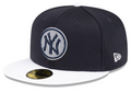 New York Yankees New Era Navy 2024 Batting Practice 59FIFTY Fitted Hat for Men product image 1, provided for visual