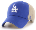 '47 Brand Los Angeles Dodgers Royal Blue Flagship Wash MVP Structured Hat for Men product image 1, provided for visual