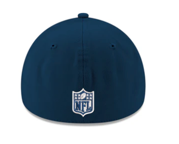 Dallas Cowboys New Era Oceanside Navy Basic 39Thirty Flex Fit Hat product image 2, provided for visual reference and product