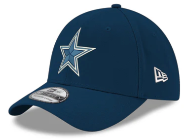 Dallas Cowboys New Era Oceanside Navy Basic 39Thirty Flex Fit Hat product image 1, provided for visual reference and product