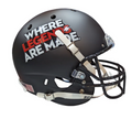 Alabama Crimson Tide Black "Where Legends Are Made" Collector Series Replica Full Size Helmet product image 1, provided for