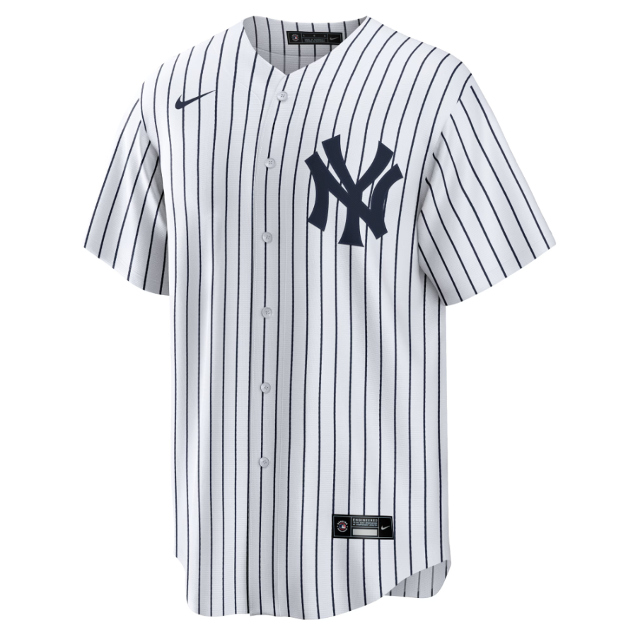 Aaron Judge New York Yankees Nike Home White Replica Jersey With Name for Men product image 2, provided for visual reference