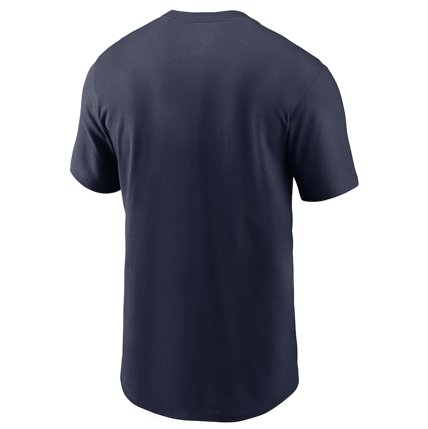 Michigan Wolverines Nike Legacy Alternate Navy Logo T-Shirt for Men product image 3, provided for visual reference and