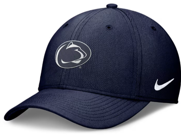 Penn State Nittany Lions Nike Navy Rise Flex Hat product image 1, provided for visual reference and product detail review