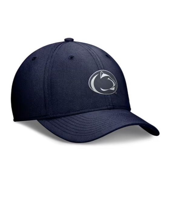 Penn State Nittany Lions Nike Navy Rise Flex Hat product image 3, provided for visual reference and product detail review