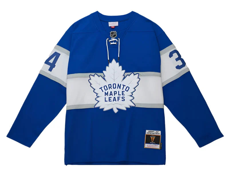 Auston Matthews Toronto Maple Leafs Blue 2017 Centennial Classic Power Play Jersey for Men product image 1, provided for