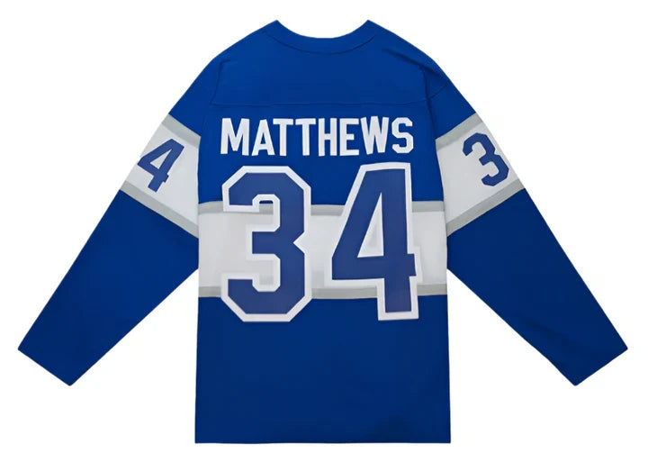 Auston Matthews Toronto Maple Leafs Blue 2017 Centennial Classic Power Play Jersey for Men product image 2, provided for