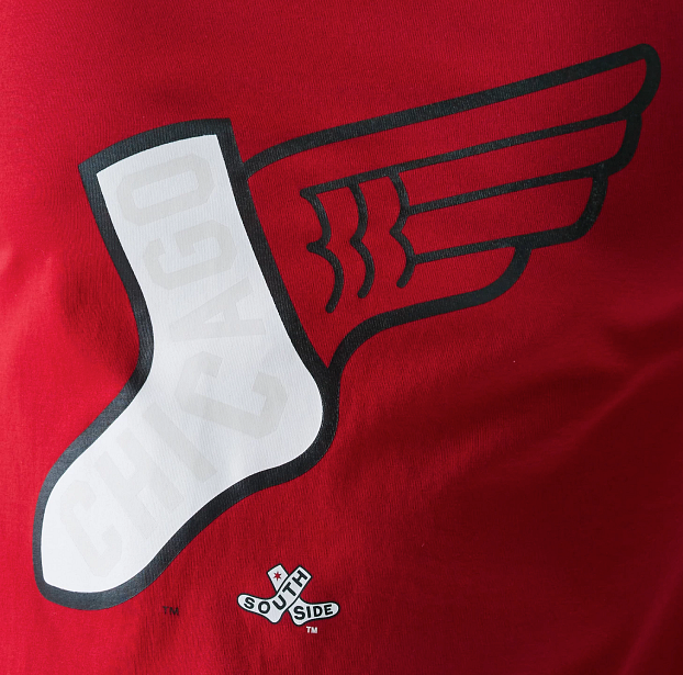 Chicago White Sox 2025 City Connect Red New Era T-Shirt for Men product image 3, provided for visual reference and product