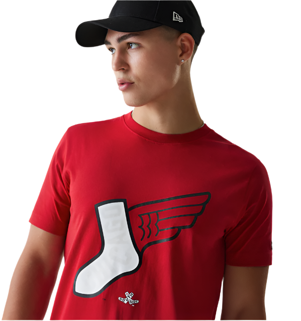 Chicago White Sox 2025 City Connect Red New Era T-Shirt for Men product image 2, provided for visual reference and product