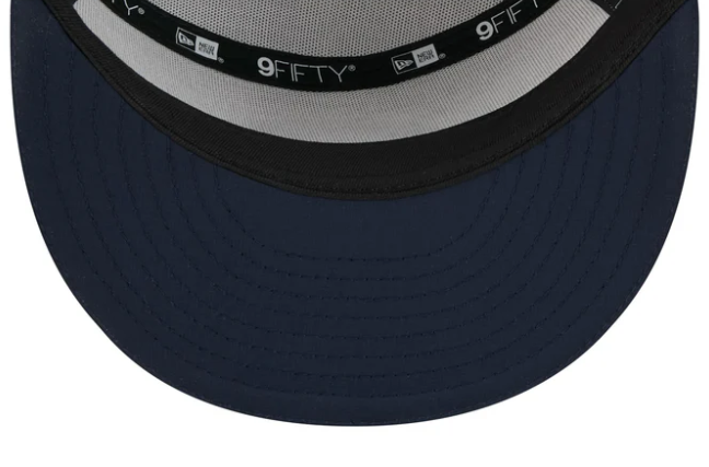 Chicago Bears New Era White/Navy Secondary Logo 2025 NFL Training Camp Split Panel 9FIFTY Snapback Hat for Men product image