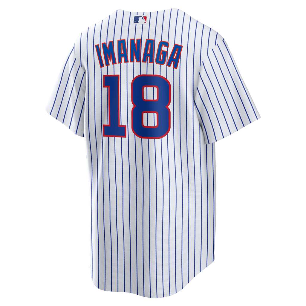 Chicago Cubs Shota Imanaga Nike White Home Replica Jersey for Men product image 3, provided for visual reference and product
