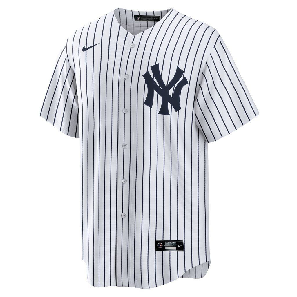 Anthony Volpe New York Yankees Nike Home White Replica Jersey for Men product image 2, provided for visual reference and
