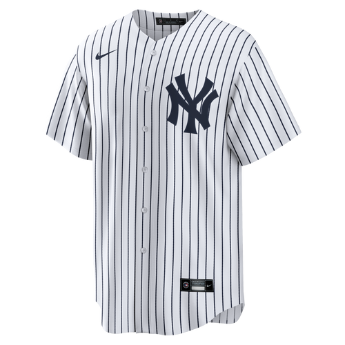 Anthony Volpe New York Yankees Nike Home White Replica Jersey for Men product image 2, provided for visual reference and