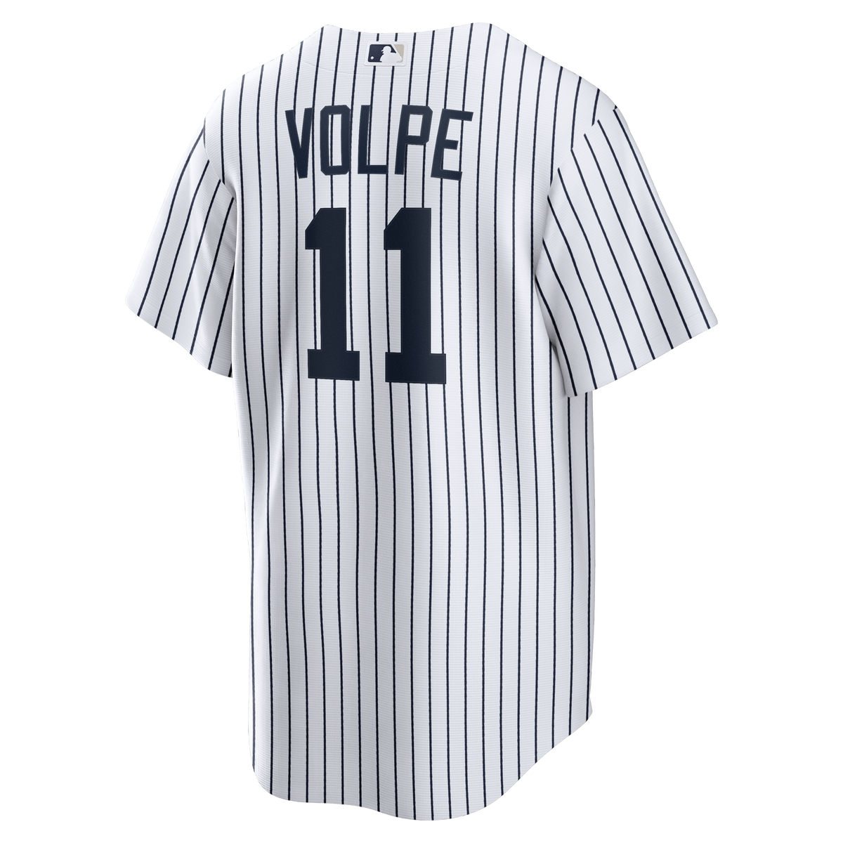 Anthony Volpe New York Yankees Nike Home White Replica Jersey for Men product image 3, provided for visual reference and