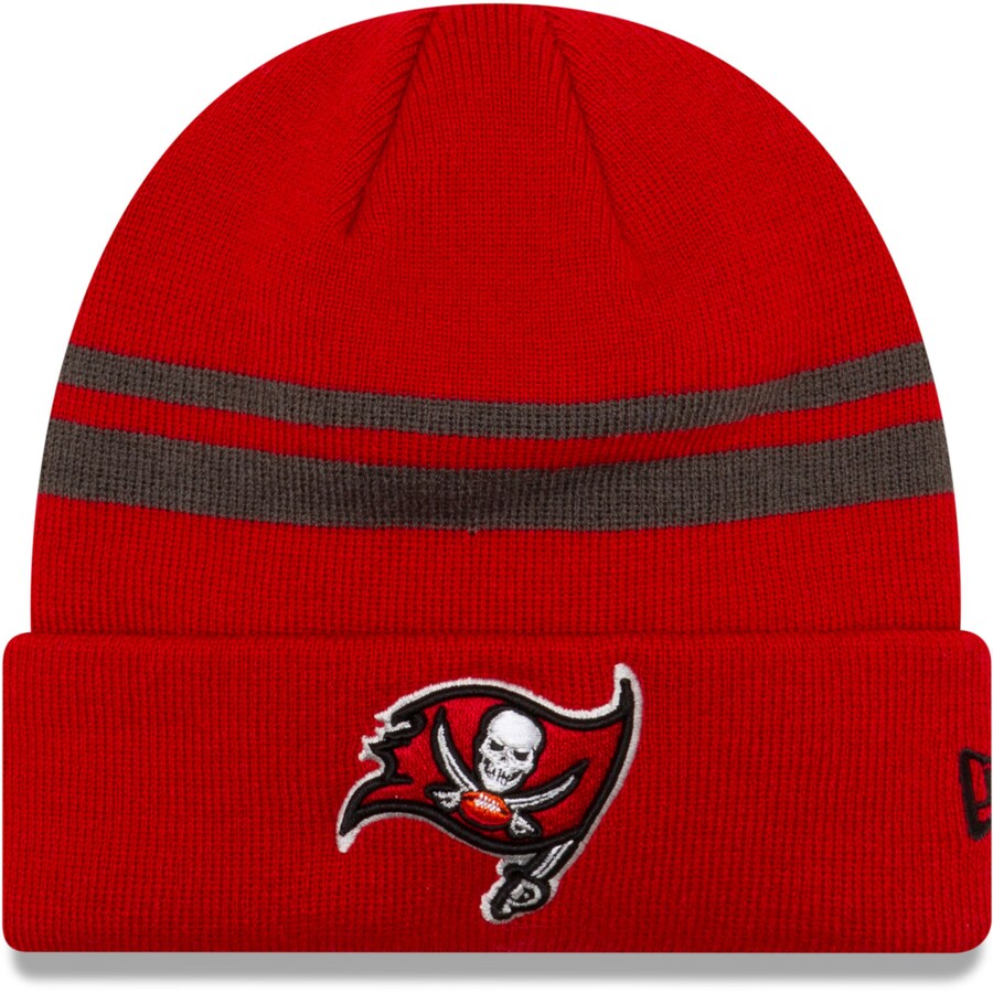 Tampa Bay Buccaneers New Era Cuffed Knit Hat - Red product image 1