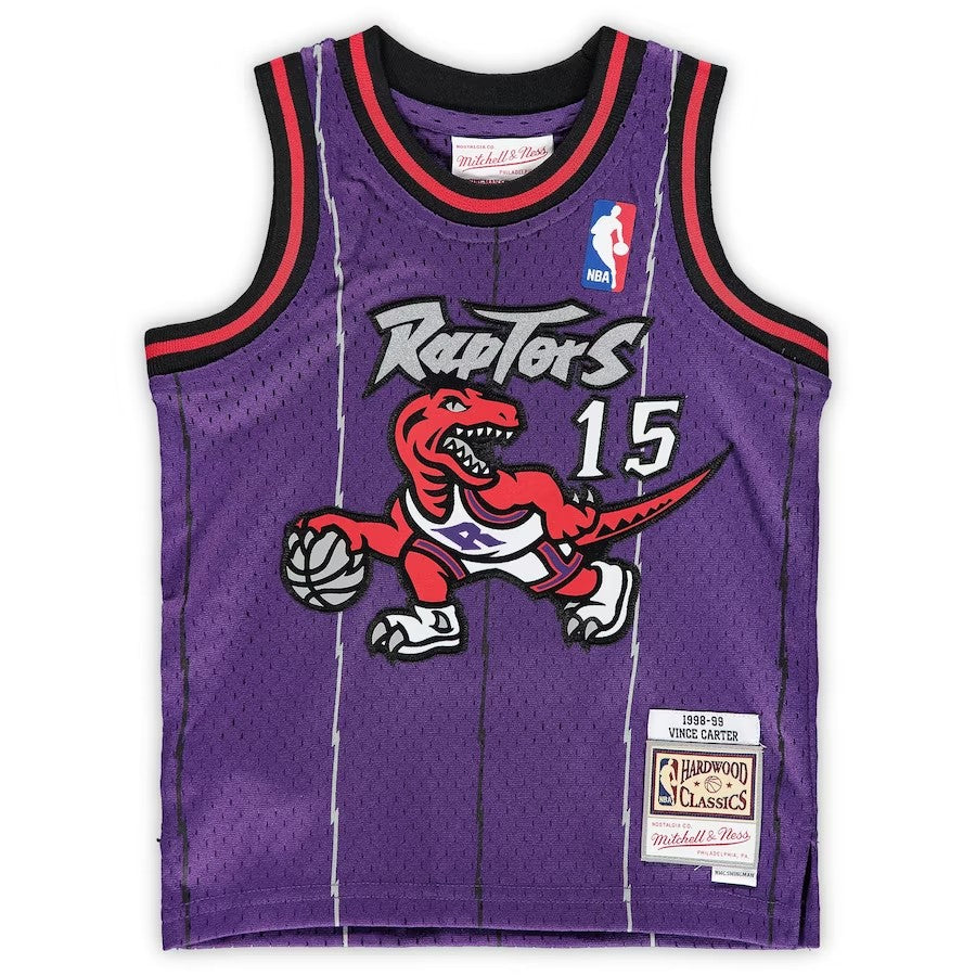 Toronto Raptors Vince Carter #15 Mitchell & Ness Purple product image 1