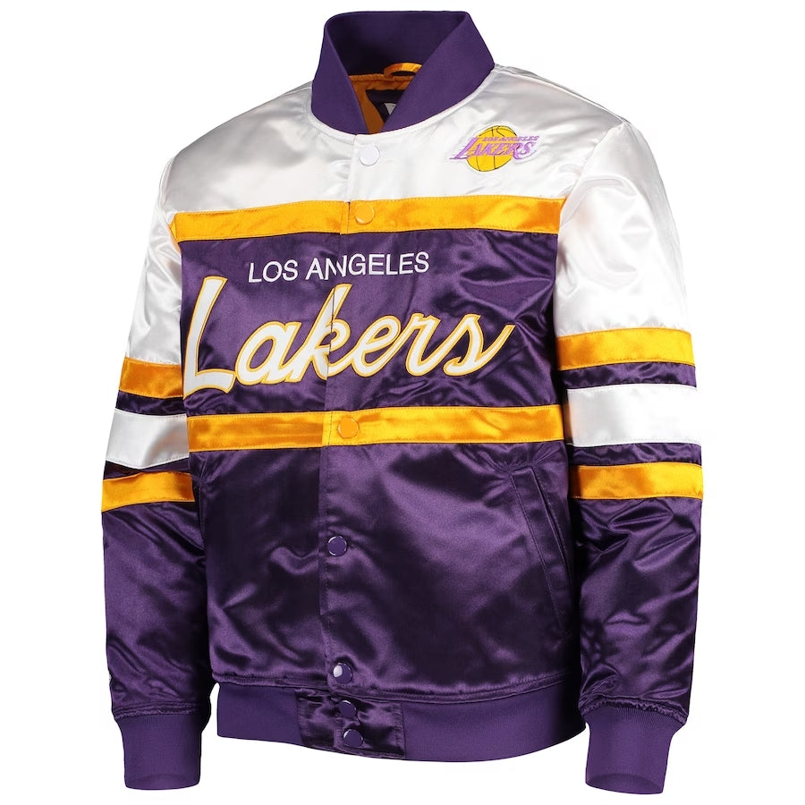 Youth Los Angeles Lakers Mitchell & Ness Purple Hardwood product image 1