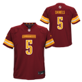 Child Washington Commanders Jayden Daniels Nike Burgundy Game Jersey product image 1, provided for visual reference and