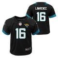 Kids Trevor Lawrence Jacksonville Jaguars Child Nike Black Replica Jersey product image 1, provided for visual reference and