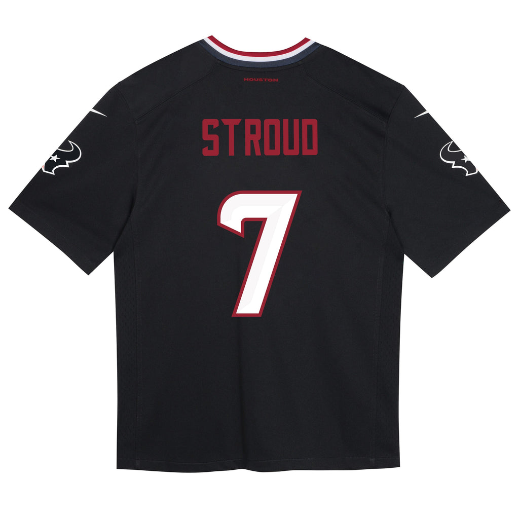 Kids C.J. Stroud Houston Texans Nike Navy Game Jersey product image 3, provided for visual reference and product detail