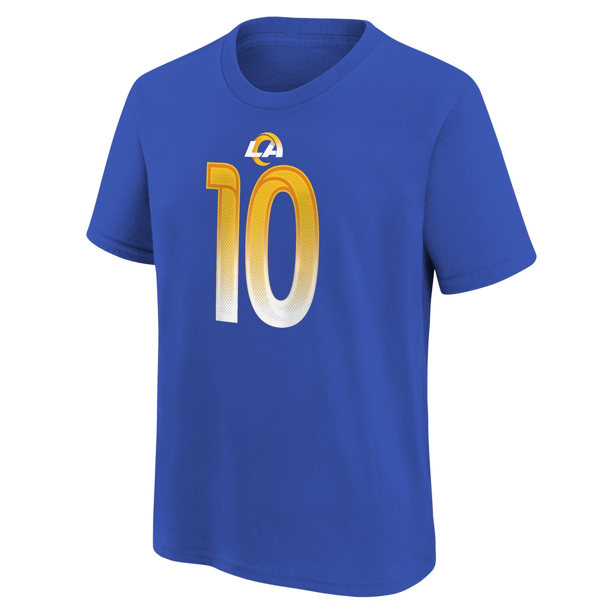 Youth Cooper Kupp Los Angeles Rams Nike Royal Player Pride Name & Number T-Shirt product image 2, provided for visual